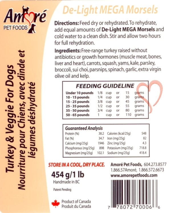 MEGA Morsels™ - Turkey (for dogs) - Image 2