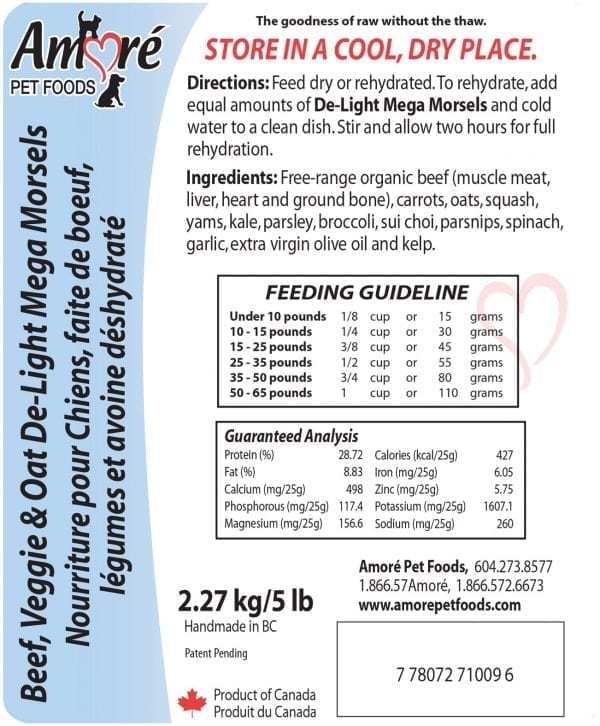 MEGA morsels™ - Beef & Oat (for Dogs) - Image 2