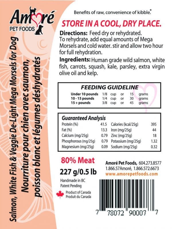 MEGA morsels™ - Salmon & Whitefish (for Dogs) - Image 2